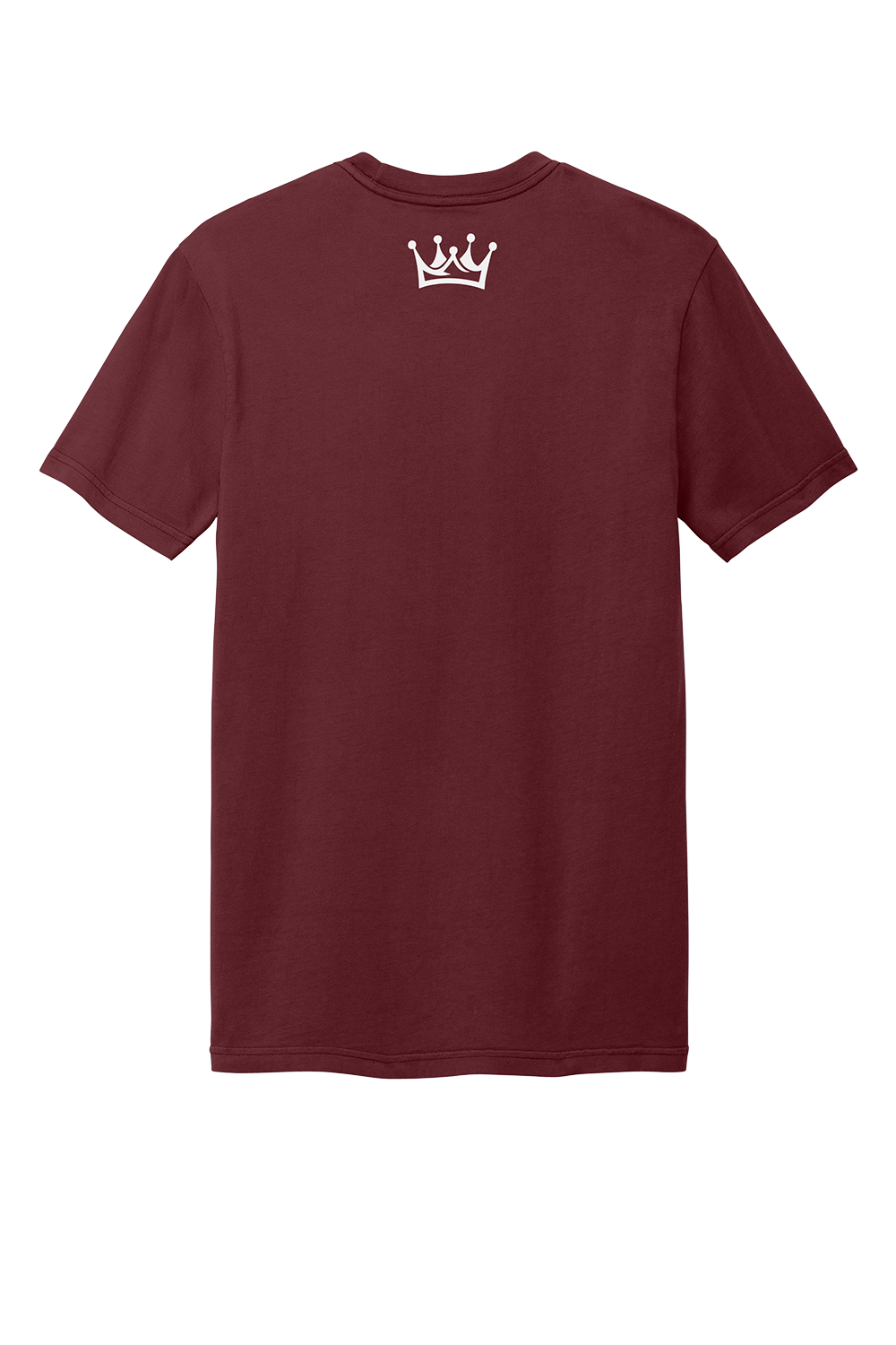 Royalty Sports Tee-Garnet/White