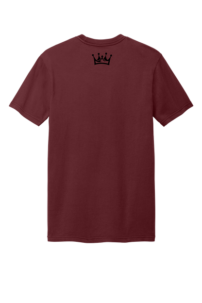 Royalty Sports Tee-Garnet/Black