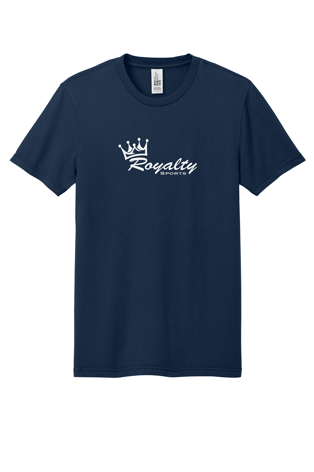 Royalty Sports Tee-Navy/White