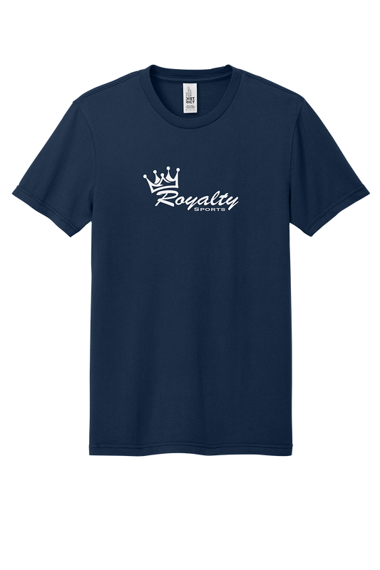 Royalty Sports Tee-Navy/White