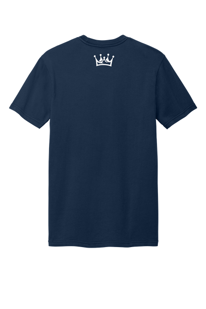 Royalty Sports Tee-Navy/White