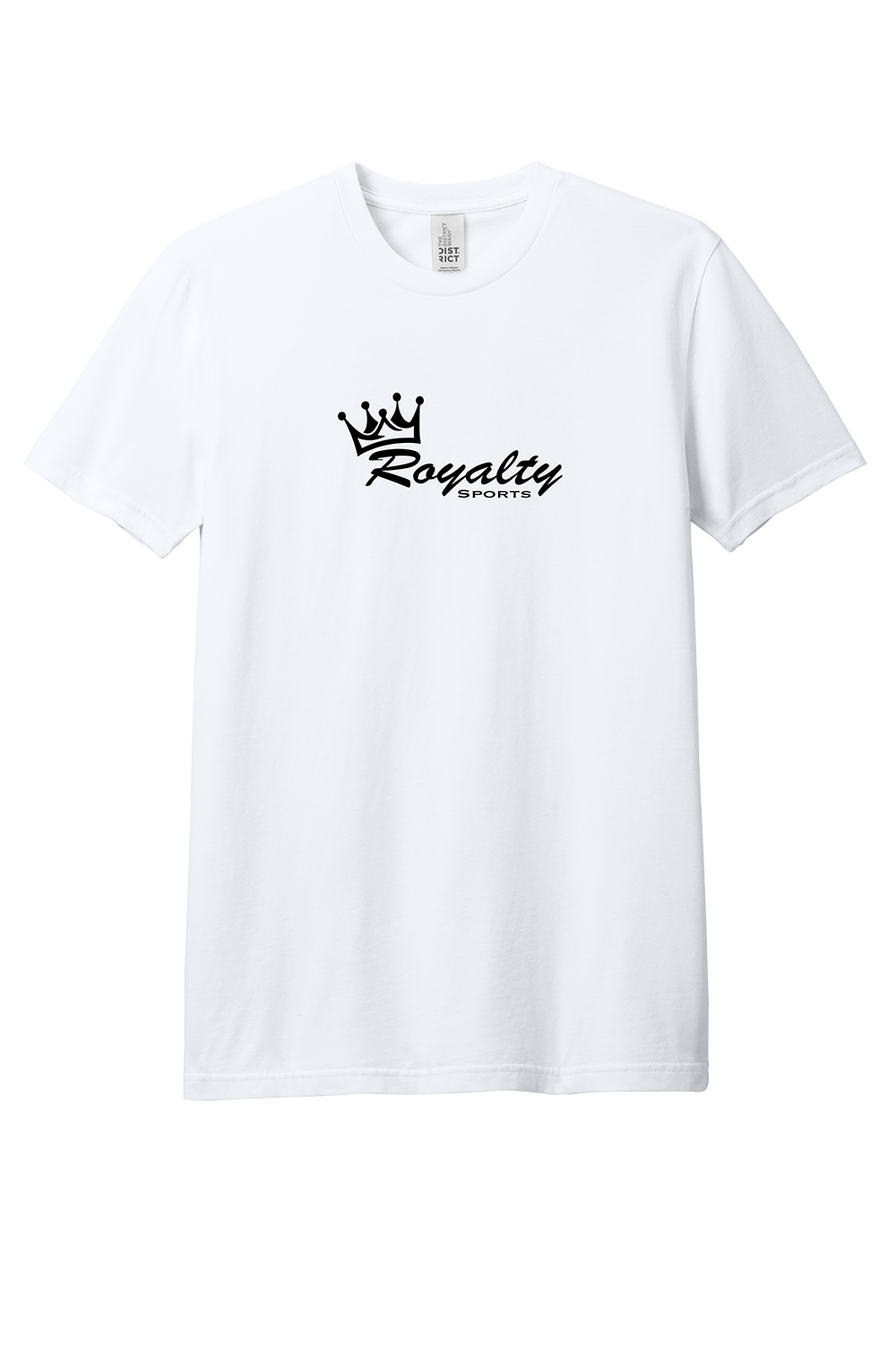 Royalty Sports Tee-White/Black