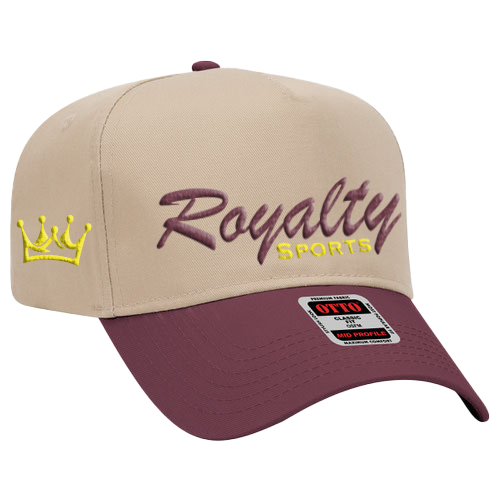 Burgundy Royalty Sports Cap