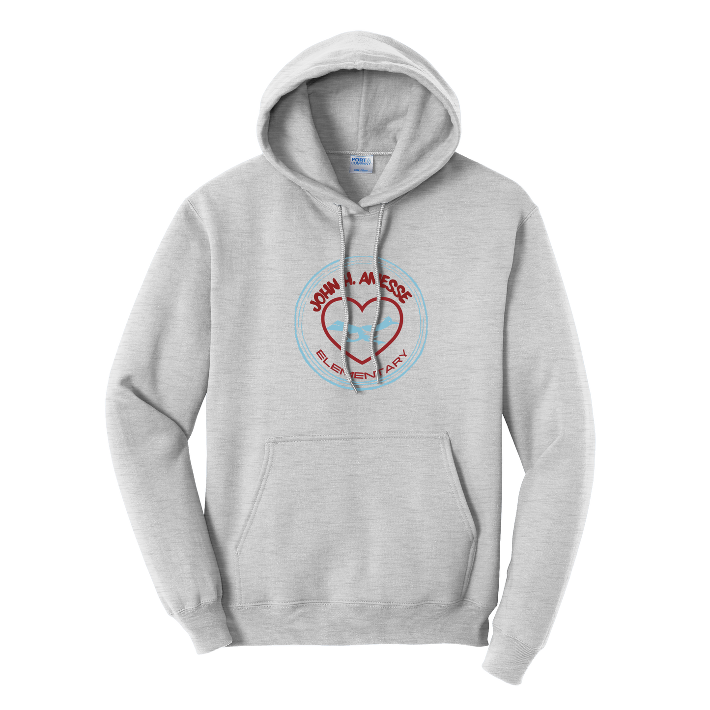 JHAE Gray Pullover Hoodie