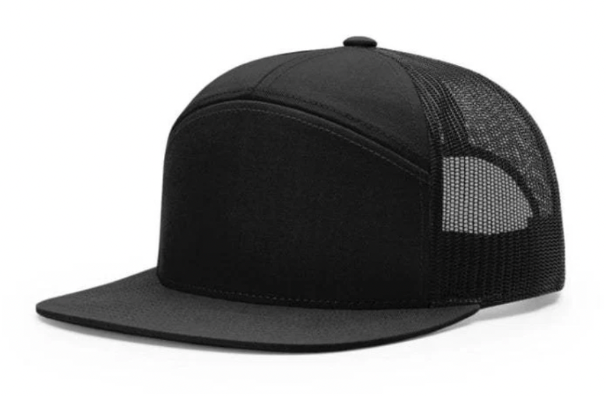 Richardson 168- BLK Mesh Hat